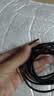 德力西电线国标铜BV/BVR铜芯线4/6/10平方阻燃单芯硬线多股软线 国标足米 BV硬线（黑色） 2.5平方毫米 1m 实拍图