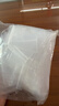 中锦食品自封袋透明密封袋封口袋塑封分装小号大号加厚pe收纳保鲜包装 5x7cm【1号】 12丝白边【推荐厚度】100只 实拍图