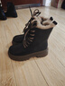 达芙妮雪地靴女2025新款东北加绒加厚马丁靴保暖棉鞋女外穿冬季女鞋 实拍图