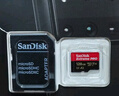 闪迪（SanDisk）256GB TF(MicroSD)内存卡 4K极速金卡A2 V30 U3行车记录仪 运动相机无人机 监控存储卡 读190MB/s 实拍图
