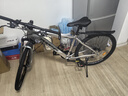 凤凰自行车成年人男女变速自行车青少年单车越野公路车学生山地自行车 钢架/全套轴承/建大轮胎/条轮灰 24速26寸【适合155-185cm】 实拍图