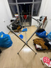 佳帮手晾衣架落地 衣架阳台折叠三杆晾晒架不锈钢伸缩室内外移动晒被架 实拍图