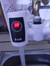 奥克斯（AUX）电热水龙头热水器免安装即热速热接驳款厨卫两用加热水龙头 【免安装】雪山白+送万向喷头 实拍图