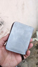 蒙伯斯卡包男精致高档驾驶证女式卡片包小巧超薄证件多卡位情人节卡夹套 浅灰色【9卡位】 实拍图