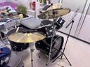 斗牛士（Bullfighter）架子鼓成人初学者儿童专业考级爵士鼓打击乐器 黑色5鼓4镲（升级油皮鼓面） 实拍图