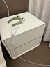 床头柜实木家用卧室小型奶油风收纳柜简约现代储物柜子轻奢高级感 浅灰色【板材框架+实木抽屉】 50×40×48cm【无需组装】 实拍图