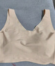 ubras虞书欣同款无尺码内衣女无痕隐形3A抗菌无钢圈文胸罩隐形肤常规版 实拍图