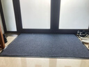 先邦入户门地垫大门口进户门进门垫子电梯厨房防滑垫脚垫pvc可裁剪 灰色-有压边 80*120cm 实拍图