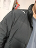 安踏（ANTA）面包羽绒服丨四防短款羽绒服男冬季立领夹克外套男士加厚保暖棉服 四防科技-基础黑7916-1 2XL 实拍图