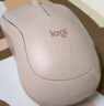 罗技（Logitech）M221轻音鼠标 无线鼠标 办公鼠标 对称鼠标 带无线微型接收器 茱萸粉 实拍图