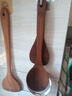 京东京造 锅铲 汤勺饭勺进口乌檀木家用实木原木【无漆无蜡】锅铲三件套 实拍图