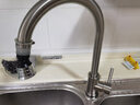 京东京造 厨房水龙头304不锈钢双水花360°旋转冷热双控适用于水槽洗菜盆 实拍图