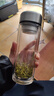 京东京造双层加厚玻璃杯 无铅高硼硅带茶隔水杯304茶隔泡茶杯男士360mL 实拍图
