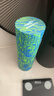 捷英飞 泡沫轴 肌肉放松按摩滚轴 健身训练普拉提瑜伽柱foam roller 蓝绿大浮点45cm 赠筋膜小球 实拍图