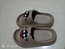 儿童EVA拖鞋踩屎感男童女童夏季 卡通可爱软底厚底小孩外穿凉拖鞋 咖色-煤球 30 内长19cm 实拍图