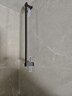 潜水艇太空铝家用枪灰吹风机置物架免打孔卫生间浴室壁挂式牢固持久耐用 枪灰 升级两用款  13cm 实拍图