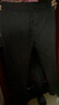 雅鹿90鸭绒羽绒裤男士2025秋冬新款休闲防风加厚保暖御寒加绒长裤子 黑色 4XL (195) 【推荐190-210斤】 实拍图