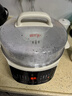 美的（Midea）电炖锅电蒸锅电炖盅隔水炖0涂层不锈钢电火锅多功能煮粥燕窝4.5L白瓷蒸炖一体辅食锅MD-DZC2556 实拍图