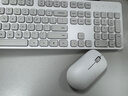 小米（MI）无线键鼠套装 3 素白灰 轻薄便携 全尺寸104键盘鼠标 2.4G无线传输 电脑笔记本办公 键盘鼠标套装 实拍图