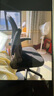 卡弗特人体工学椅电脑椅家用学习椅舒适久坐办公座椅升降转椅书桌椅子 豪华款-黑框黑/旋转扶手-无头枕 实拍图