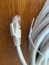 山泽（SAMZHE）六类网线 CAT6类千兆网络连接线工程家用电脑笔记本路由器宽带监控电脑网络8芯双绞成品跳线 六类千兆【白色圆线】 20米 实拍图