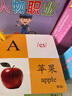 艾杰普幼儿早教认知卡片0-6岁宝宝看图识字物卡全套8本新年货礼物必备 实拍图