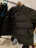 保姆鹅 儿童羽绒服宝宝短款加厚白鸭绒外套男童女童保暖防风冬[NG2637] 黑 140 实拍图