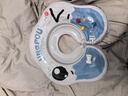 鲸保婴儿游泳圈0-12个月脖圈 新生儿游泳圈宝宝洗澡颈圈K5012蓝色大码 实拍图