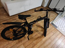 JEEP 吉普山地自行车男女学生成人双减震碟刹越野折叠变速山地-战神 战神-一体轮-炫酷黑 26寸（适合身高1.6~1.80m） 27速顶配版 实拍图