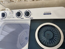 康佳（KONKA）半自动双桶双缸8公斤 洗衣机大容量脱水甩干机 以旧换新家电家电补贴XPB80-752S 实拍图