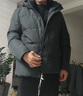 雪中飞鹅绒羽绒服男士短款脱卸帽加厚保暖休闲商务秋冬外套男装190 实拍图