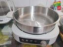 小熊（Bear）0涂层电火锅火锅专用锅电锅家用4-6个人不粘分体式可拆洗多功能蒸煮一体不锈钢电煮锅4L火锅锅40S1 实拍图
