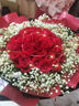 幽客玉品鲜花速递红玫瑰花束表白送女友老婆生日礼物全国同城配送 33朵红玫瑰花束—女王款 实拍图