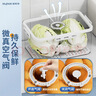 佳帮手冰箱收纳盒保鲜盒食品级密封大容量水果蔬菜鸡蛋泡菜盒7.5L2只装 实拍图