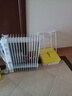 美的（Midea）【白玉】取暖器/电暖器/电暖气家用/烤火炉/13片节能速热/电热油汀/油酊/加热器/烘衣加湿HYX22N 实拍图