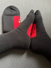 浪莎袜子男女红袜纯棉本命年踩小人秋冬季男士休闲袜抗菌 踩小人黑色5双装-男款 均码 实拍图