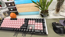 阿斯盾（AUSDOM）HOLA111无线机械键盘鼠标套装一带二多键无冲低延时办公游戏女生高颜值机械键鼠套装黑粉 实拍图
