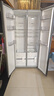 美的（Midea）607升pro升级款双开门冰箱超大容量一级能效风冷无霜星辰砂BCD-607WKPM(E)以旧换新国家补贴 实拍图