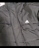 adidas通勤羽绒服 休闲长款鸭绒男女秋冬阿迪达斯官方轻运动   黑色   XS 实拍图