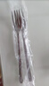 广意304不锈钢叉子甜品叉水果叉沙拉泡面叉餐具泰吉熊2支装 GY1422 实拍图