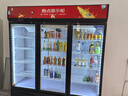 格点大容量饮料柜商用冰柜直冷藏展示柜酒水柜纯风冷无霜保鲜柜超市玻璃门冰箱立式啤酒柜 大三门下机组风冷 360°循环速冷款 实拍图
