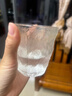 简约ins风玻璃杯家用果汁杯办公室咖啡杯磨砂啤酒杯树纹冰川杯 矮款 2只装220ml 实拍图