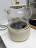 WORLD KITCHEN美国康宁全玻璃养生壶恒温壶煮茶壶煮茶器1L办公室花茶壶烧水壶茶壶煮水壶0胶和0拼接（茶漏款） 实拍图