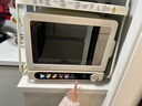 美的（Midea）小滋味2.0微烤炸一体机 彩膜触控变频平板顶部烤管热风高颜值微波炉电烤箱空气炸一体F15 实拍图
