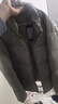 网易严选25新品90鸭绒超蓬羽绒服休闲面包服石墨烯保暖轻量抗菌防泼水 25秋冬立领-筠雾绿 L 实拍图