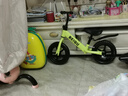贝趣儿童平衡车1-3-6-12岁宝宝滑步车无脚踏小孩自行车男孩两轮滑行车 发泡轮 12寸 绿色 适合身高80-100cm 2-5岁幼儿女孩圣诞节新年礼物 实拍图