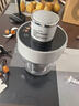 小熊（Bear）绞肉机家用 悬浮双刀 绞馅机 婴儿辅食机 碎肉机 多功能料理肉馅搅拌机打蒜器 可调粗细QSJ-F03X2 实拍图