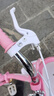永久儿童自行车3-8岁小孩脚踏单车宝宝中大童女孩公主款童车 升级-白胎折叠】小猫粉+护具礼包 16寸 实拍图