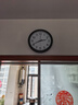 北极星（POLARIS）挂钟客厅钟表现代石英钟时尚时钟创意挂表38cm木纹 实拍图