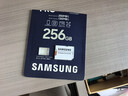 三星（SAMSUNG）256GB TF(MicroSD)存储卡 超高速PRO深蓝卡 4K超高清 适用游戏机无人机 读速200MB/s写速130MB/s 实拍图